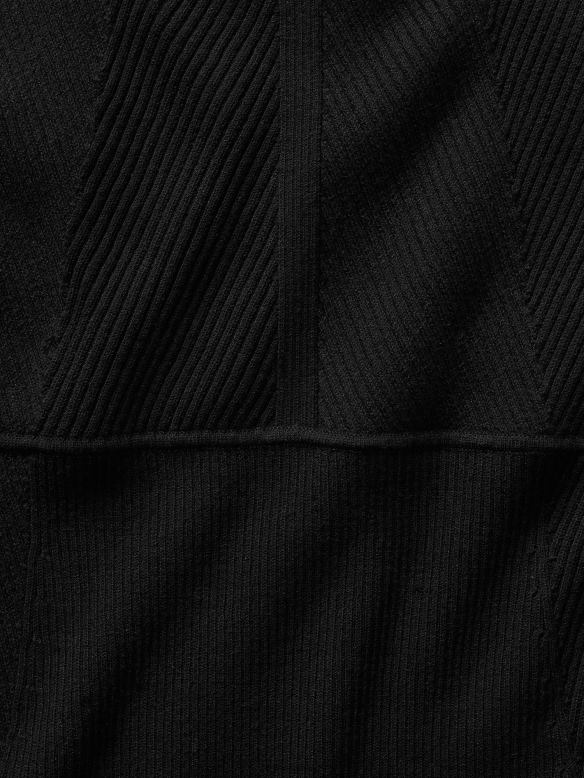 Athleta Keys Sweater Dress Women Black Clothing VHFL2773