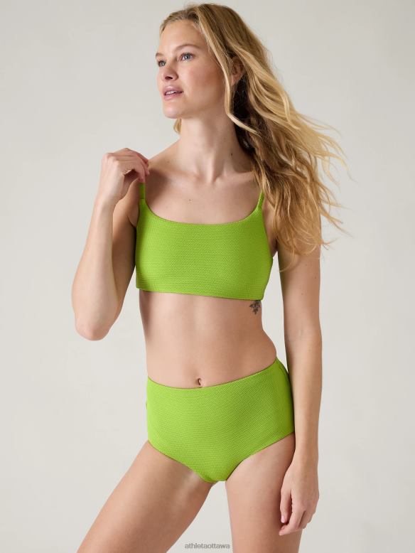 Athleta Scoop Bikini Top A-C Women Flora Swimwearwear VHFL2826