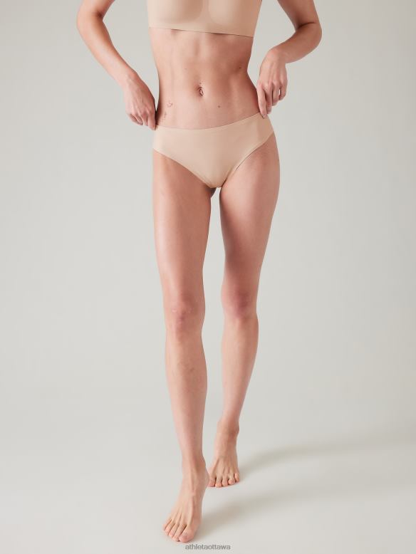 Athleta Ritual Bikini Underwear Women Sand Beige Swimwearwear VHFL2717